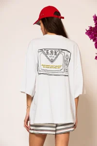 Finos Film Oversized T-shirt με τύπωμα