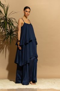 Spetses Μάξι Φόρεμα Tencel με βολάν - Image 2