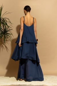 Spetses Μάξι Φόρεμα Tencel με βολάν - Image 5