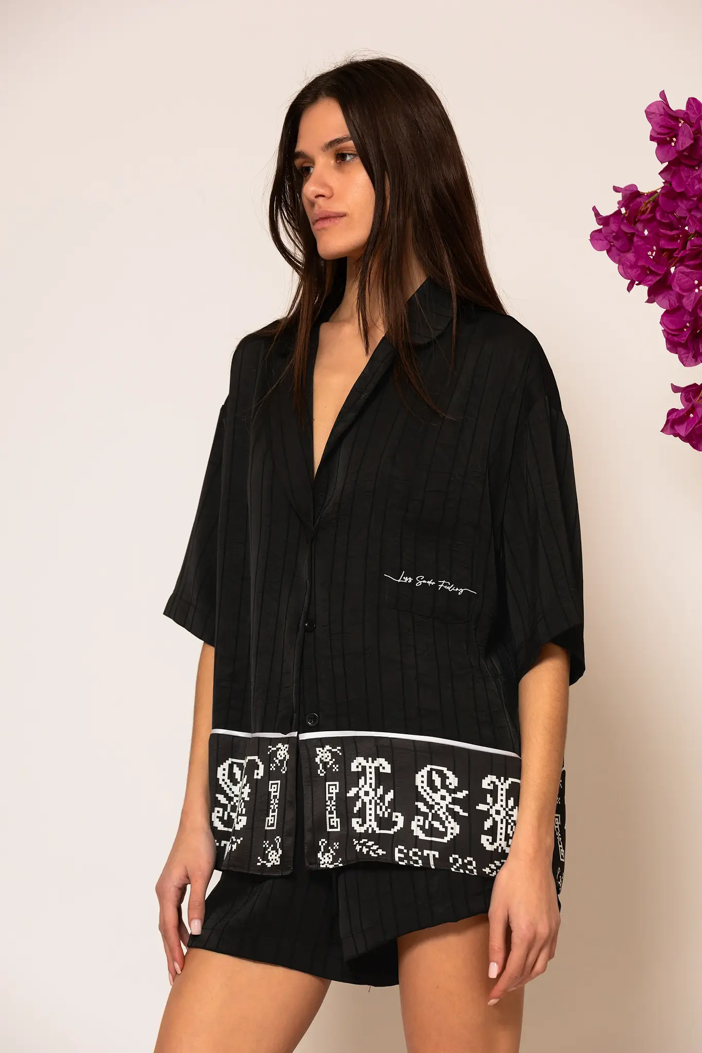 2682003-119-shirts (12) Semedaki Oversized Σατέν Πουκάμισο - Image 1