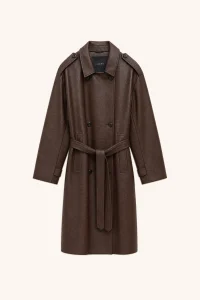 Paloma Faux Leather Coat - Image 3