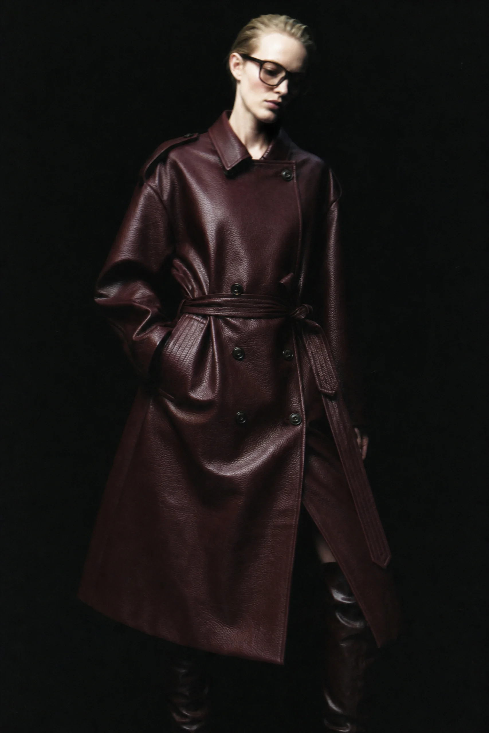 coat-art-lc260447 (4) Paloma Faux Leather Coat - Image 1